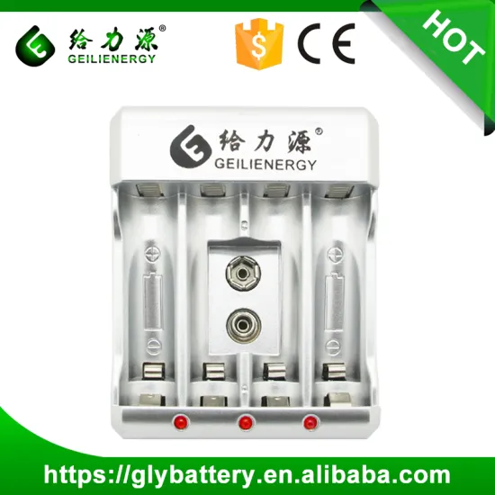 GLE-912 AAA AA 9V Battery Charger For NIMH NICD Rechargeable Battery