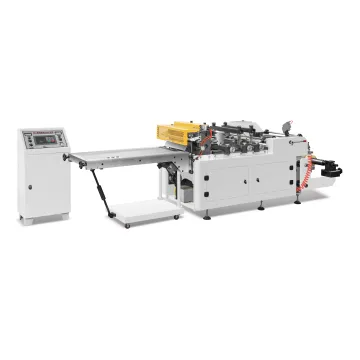 High Speed PVC PET Shrink Sleeve Label Sheeting Cutting Machine