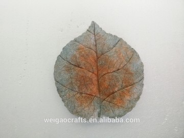 Magnesium Oxide craft, in pretty color leaf sculpture