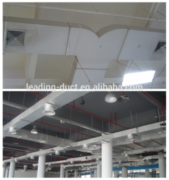 HVAC system phenolic air duct panel