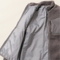 Chaqueta cálida con cremallera Sherpa Fleece para hombre para el invierno