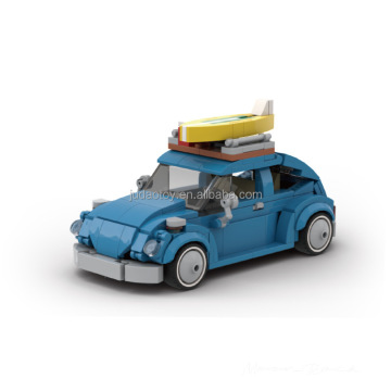 PB8805 MOC Mini Beetle Camping Car Building Block Set: A Creative Toy for Kids and Adults
