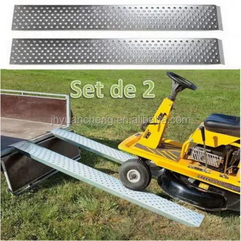 Steel Metal Loading Ramp: Designer High Quality Extra Long Folding Trailer Portable Ramps