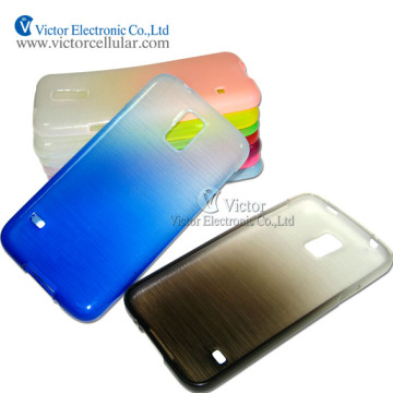 2014 New Arrival Gradients Laser TPU Gel Case for Samsung Galaxy S5 accessories