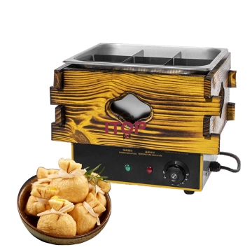 Electric Oden Cooking Machine with Wooden Box for Kanto