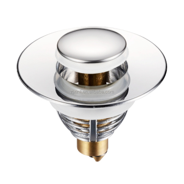 X19330 Stainless Steel Push Down Pop-up Drainer with Chrome Finishing