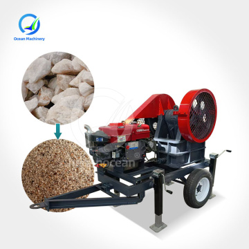 Portable Mini Limestone Rock Stone Crusher Machine Price