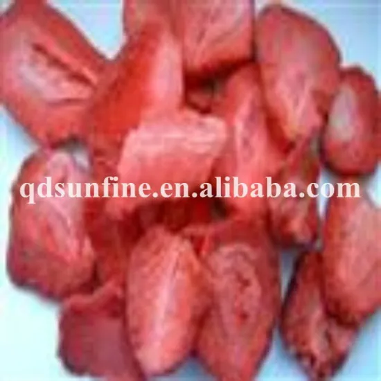 freeze dried strawberry sliced