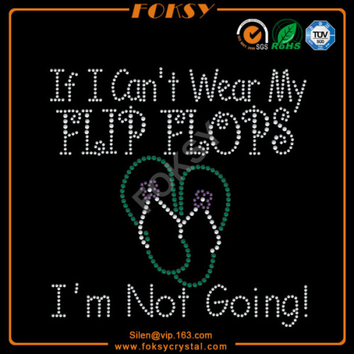 Flip Flops wholesale custom Summer heat transfers