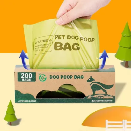 Green and Environmentally Friendly Dog Waste Bags - New Arrivals