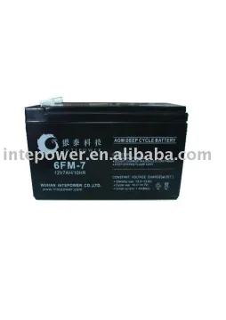12V7AH deep cycle battery