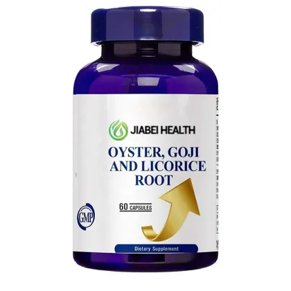 Natural Oyster Goji with Licorice Root Capsules