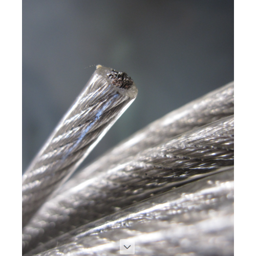 1X19 stainless steel wire rope 7/32in 304