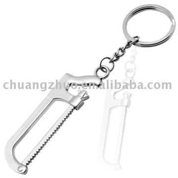 Fashion Metal Mini Saw Tool Key Chain