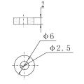 Ultrasone transducer ring OD6XID2.5x2mm