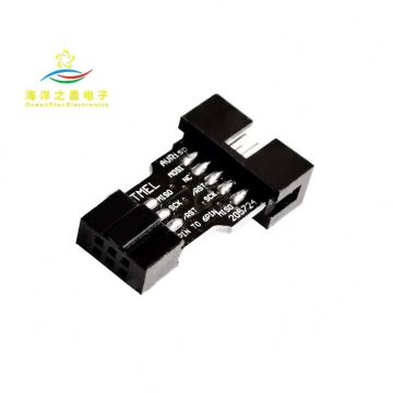 Avrisp Usbasp STK500 10pin à 6pin Bloc de conversion BTE13-006