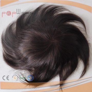 Dark Brown Full Handtied Hair Piece