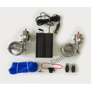 Exhaust pipe pneumatic valve controller