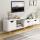 White Modern TV Stand Simple Design