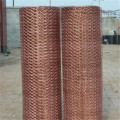 Malha de arame de buraco quadrado cobre 80 mesh