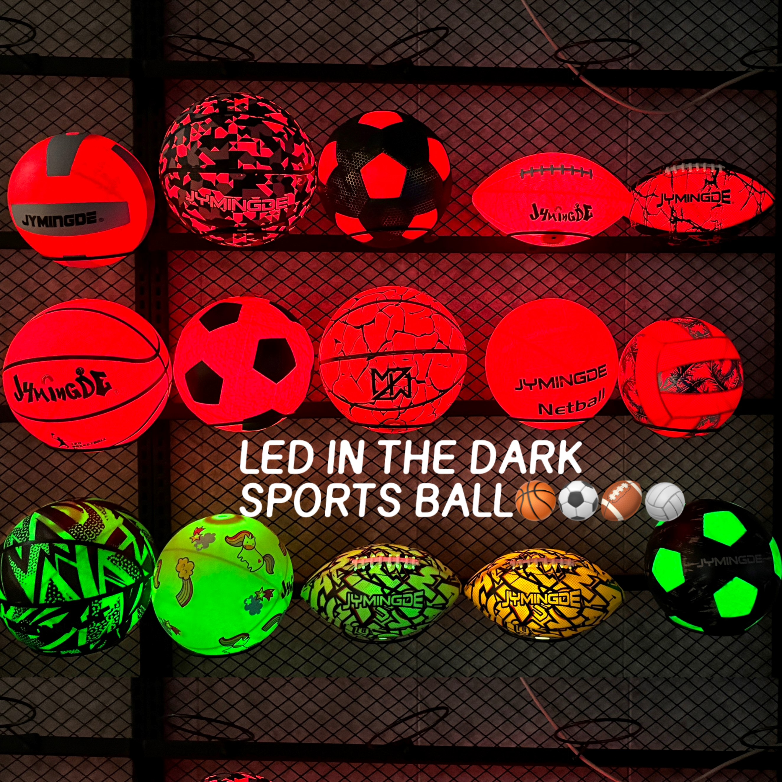 led light up sports ball