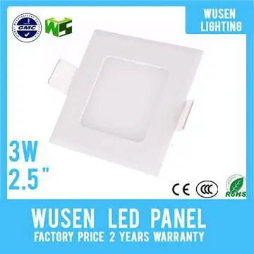 85mm*85mm square embeded style panel light
