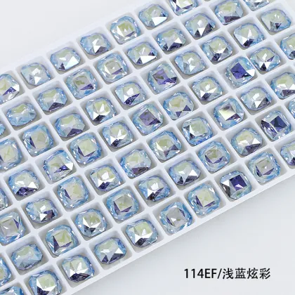 Dongzhou Crystal Nail Drill DIY Jewelry Accessories: Colorful K9 Crystal Drills for Nail Art