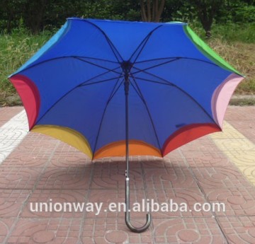 rainbow edge auto straight umbrella