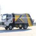 Howo 4x4 Camina de recolector de basura en contenedor desmontable