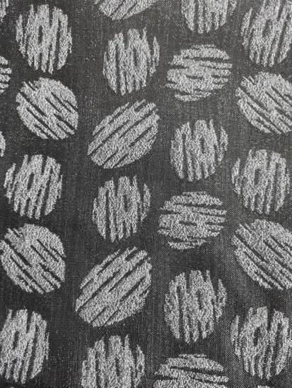 lurex knit cotton garment neck trim for women