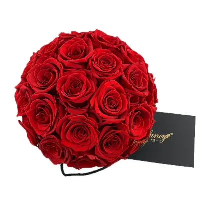Hot Selling High Quality Wedding Gift: Eternal Rose Box Preserved Forever Roses