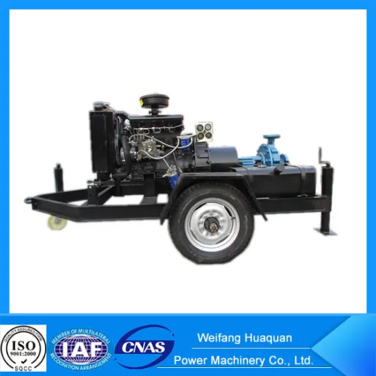 good quality tralier diesel irrigation water pumps