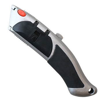 Cuchillo afilado para alfombras para uso general de seguridad de aleación de zinc