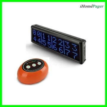 showing 8 groups of number,wireless hotel calling equipment