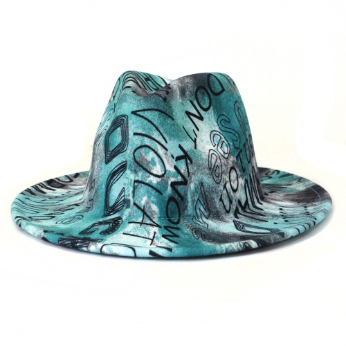 Cappello di Fedora di Fedora degli adulti della larghezza variopinta dell&#39;annata