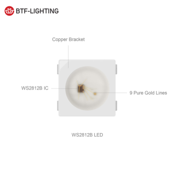 Fabricante Shenzhen WS2812B EPISTAR SMD LED CHIP
