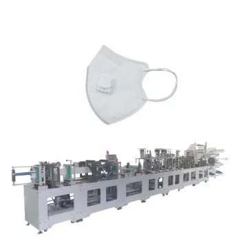 Super High Speed Automatic Folding Mask Making Machine