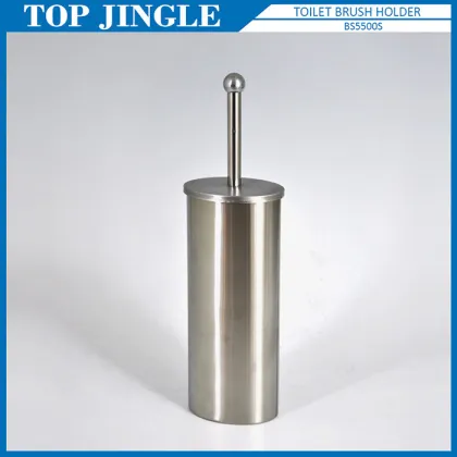 Small White Color Metal Toilet Waste Bin Basket With Lid