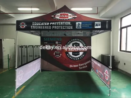 Trade Show Canopy for advertising