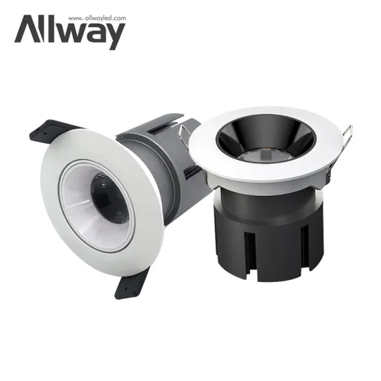 ALLWAY Hot Sales: LED Downlights - Modern Cob Spotlight in 7W, 12W, 20W, and 30W