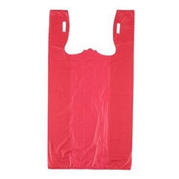 Cheap High Quality Shopping Plastic Striped T-Shirt Packing Poly Food Packaging Bags Wholesale