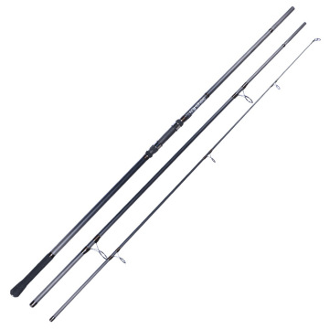 Fuji Reel Seat Carp Rods Sishing 3 Τμήματα Καρτιανό ίνες 3,6m/3,9m μαύρο με σκληρή θήκη