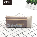 Custom outdoor style canvas Pencil Case & bag multifunctional bag