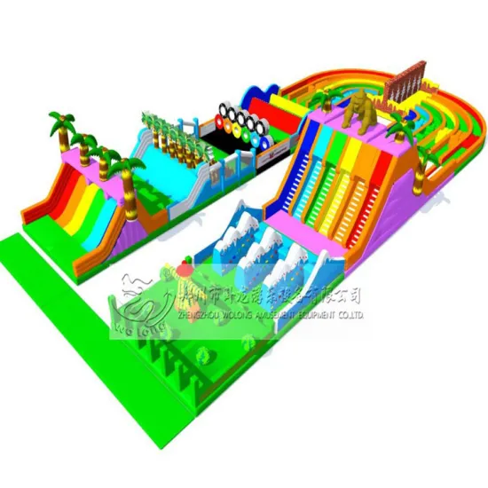 Inflatable 5k Obstacle Course Adult Sport Race Games Inflatable Racing Match Equipment
