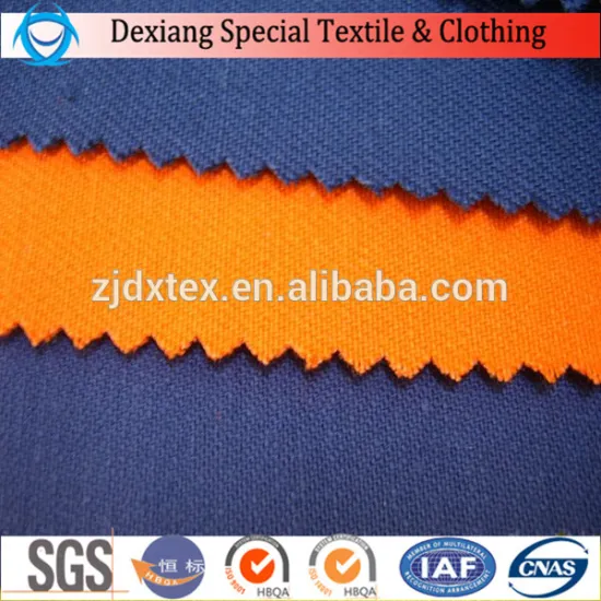 100% cotton flame retardant fabric for firefighters uniforms