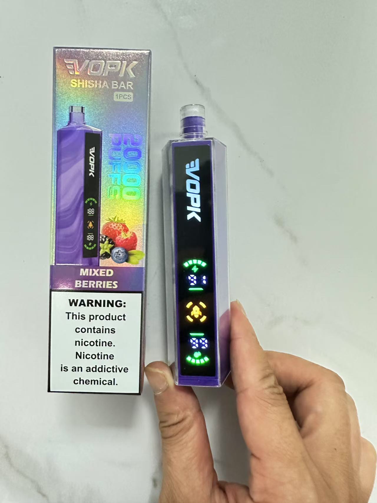 VOPK Shisha Bar 20000 Puffs Vape Wholesale Sweden