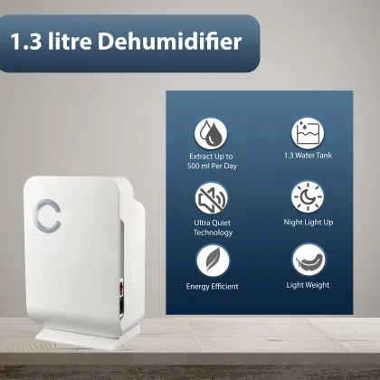 1300ml Home Moisture Absorber: Whole House Dehumidifier