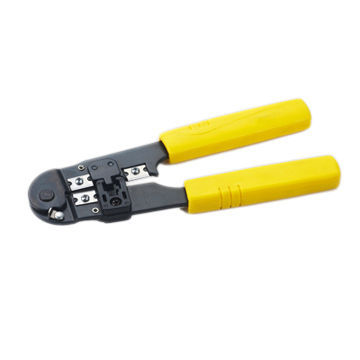 Soldering iron tool for crimping modular plug and easy to use