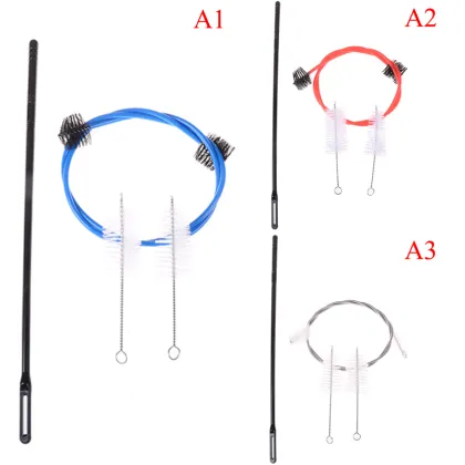 4pcs Trumpet Cleaning Maintenance Kit Trumpet Mouthpiece Brush