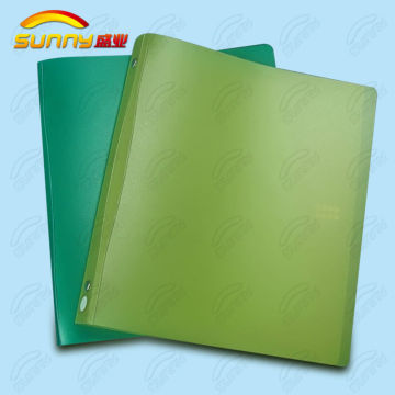 Plastic paper file holders